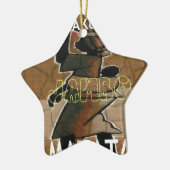 Jambo Habari Hakuna Matata. Keramisch Ornament (Links)