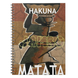 Jambo Habari Hakuna Matata. Notitieboek