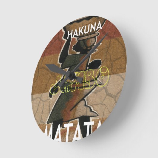 Jambo Habari Hakuna Matata. Ronde Klok (Hoek)