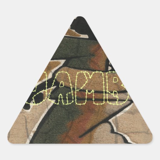 Jambo Habari Hakuna Matata. Sticker (Voorkant)