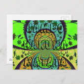 Jambo Hakuna Matata African Ethic Art Briefkaart (Voorkant / Achterkant)