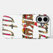 Jambo Hakuna Matata Afrikaanse kunst Print Case-Mate iPhone Case (Achterkant (horizontaal))