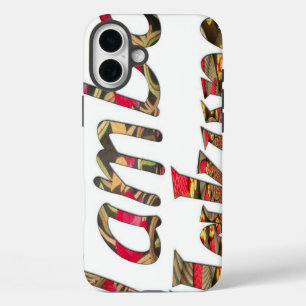 Jambo Hakuna Matata! Afrikaanse kunst print iPhone 16 Plus Hoesje