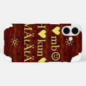 Jambo Hakuna Matata: Afrikaanse kunstdruk/grafiek Case-Mate iPhone Case (Achterkant (horizontaal))