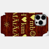Jambo Hakuna Matata: Afrikaanse kunstdruk/grafiek Case-Mate iPhone Case (Achterkant (horizontaal))
