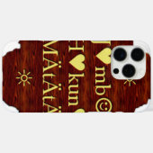 Jambo Hakuna Matata: Afrikaanse kunstdruk/grafiek Case-Mate iPhone Case (Achterkant (horizontaal))