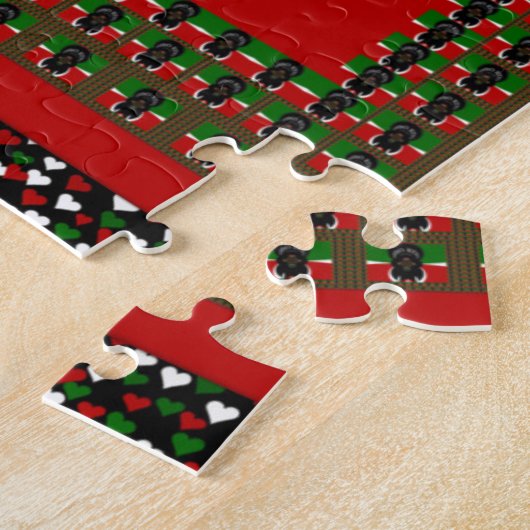 Jambo Kenia Kunstprint Legpuzzel (Zijkant)