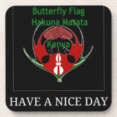 Jambo Kenya Bier Onderzetter (Voorkant)