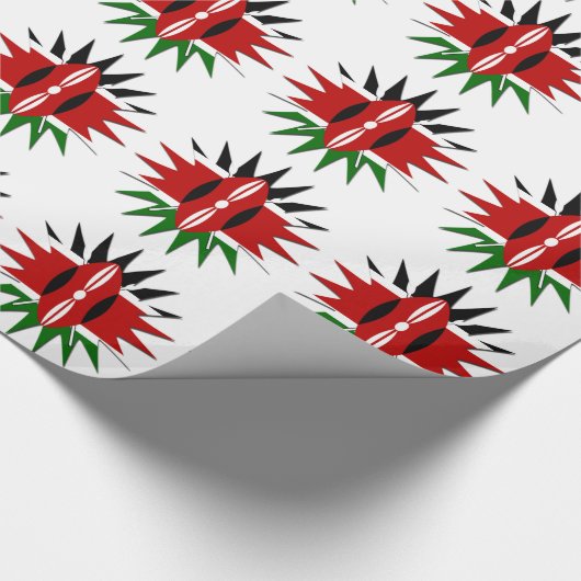 Jambo Kenya Hakuna Matata Cadeaupapier (Hoek)