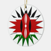 Jambo Kenya Hakuna Matata Keramisch Ornament (Links)