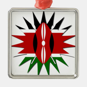Jambo Kenya Hakuna Matata Metalen Ornament
