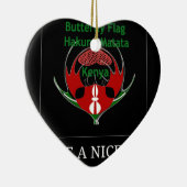 Jambo Kenya Keramisch Ornament (Rechts)
