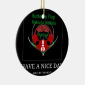 Jambo Kenya Keramisch Ornament (Rechts)