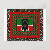 Jambo Kenya Kunstdruk Briefkaart (Voorkant)