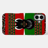Jambo Kenya Kunstdruk Case-Mate iPhone Case (Achterkant (horizontaal))