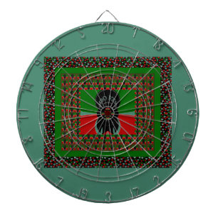 Jambo Kenya Kunstdruk Dartbord