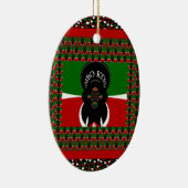 Jambo Kenya Kunstdruk Keramisch Ornament (Rechts)