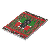 Jambo Kenya Kunstdruk Notitieblok (Linkerzijde)