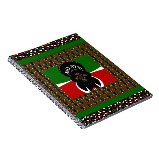 Jambo Kenya Kunstdruk Notitieboek (Rechterzijde)