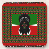 Jambo Kenya Kunstdruk Onderzetter (Voorkant)