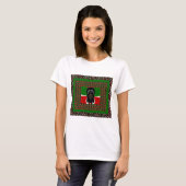 Jambo Kenya Kunstdruk T-shirt (Voorkant volledig)