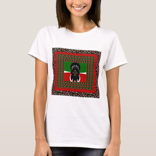 Jambo Kenya Kunstdruk T-shirt (Voorkant)