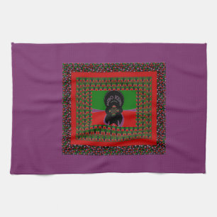 Jambo Kenya Kunstdruk Theedoek