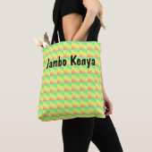 Jambo Kenya, magisch patroon Tote Bag (Dichtbij)
