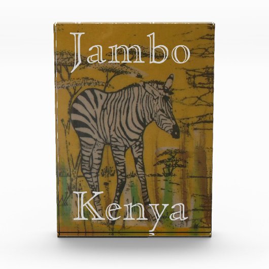 Jambo Kenya Make it Kenyan Fotoblokken (Voorkant)
