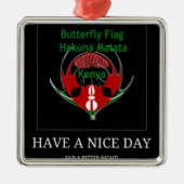 Jambo Kenya Metalen Ornament (Voorkant)