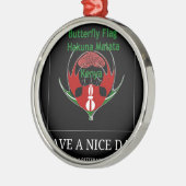 Jambo Kenya Metalen Ornament (Links)
