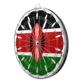 Jambo Kenyan Flag Dartbord (Voorkant Rechts)