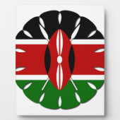 Jambo Kenyan Flag Fotoplaat (Voorkant)