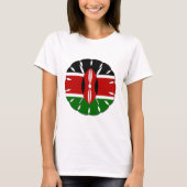 Jambo Kenyan Flag T-shirt (Voorkant)