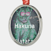 Jambo lion cub hakuna matata metalen ornament (Links)