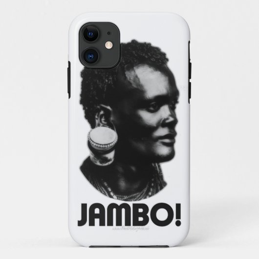 JAMBO! Swahili Greeting Case-Mate iPhone Case (Achterkant)