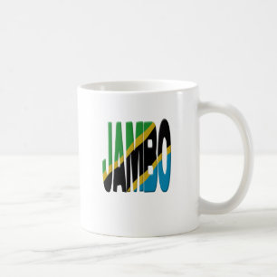 Jambo Swahili - Tanzania flag Koffiemok