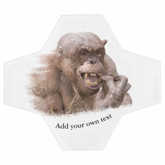 Jambo The Hairless Chimp (wijzig je eigen tekst) Voetbal (Enkel)