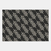 Jamdani Print Folk Pattern Inpakpapier Vel (Voorkant 2)