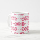 Jamdani Print Volkspatroon Koffiemok (Voorkant links)