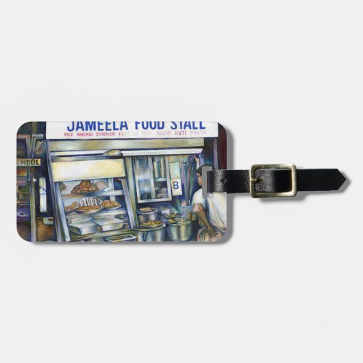 Jameela's Singapore Bagagelabel (Voorkant horizontaal)