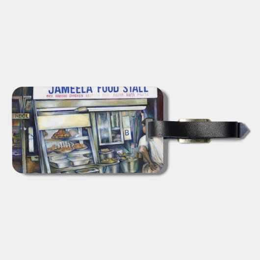Jameela's Singapore Bagagelabel (Achterkant horizontaal)