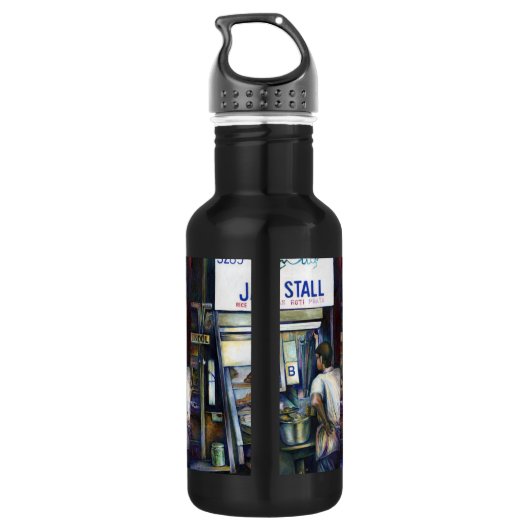 Jameela's Singapore Waterfles (Achterkant)