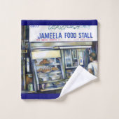 Jameelas'a Singapore Bad Handdoek (Wasdoekje)