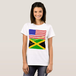 Jamericaan- T shirt (meer stijlen/mannen/vrouwen/k