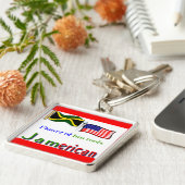 jamericaans sleutelhanger (Zijkant)