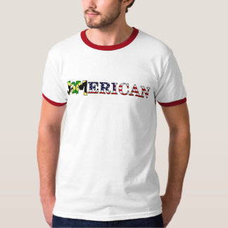 Jamericaanse man t-shirt