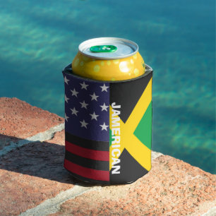 Jamerican, Jamaicaanse Amerikaanse vlag,4 juli Blikjeskoeler