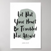 James 14:27 poster (Voorkant)