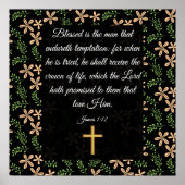 James 1:12 poster (Voorkant)